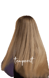 Tenpocit blond misa vlasy tenpocit Sticker