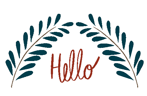 nchaibpaget giphyupload hello hi nature Sticker