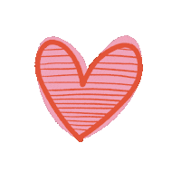 Red Heart Sticker