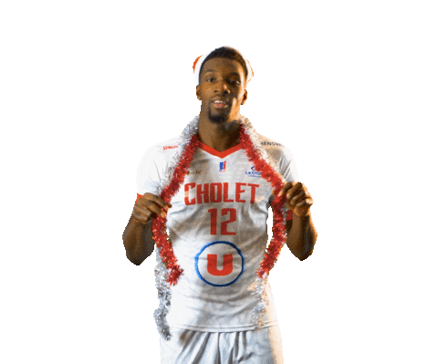 Jeep Elite Christmas Sticker by Cholet Basket