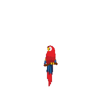 Bird Macaw Sticker by Mandai Wildlife Reserve