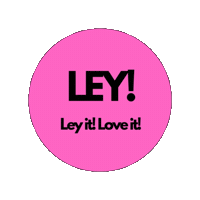 ley-kissen ley leyitloveit ley logo Sticker