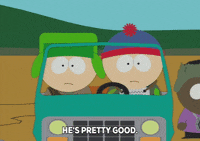 driving stan marsh GIF by South Park 
