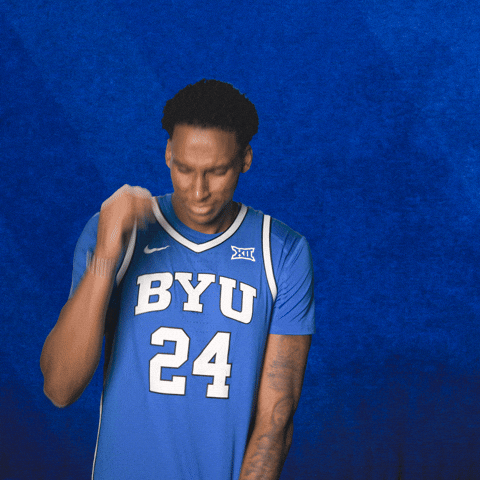 Oh My Surprise GIF by BYU Cougars