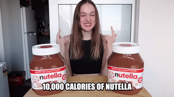 10K Calorie Nutella Challenge