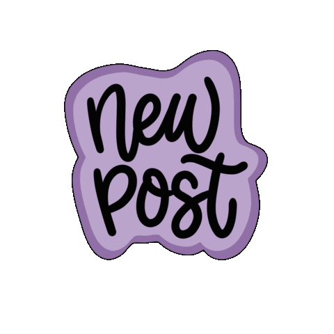 Sticker New Post Sticker