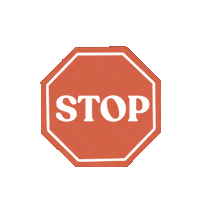 Stop No Sticker