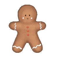 Christmas Eating Sticker