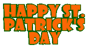 St Patricks Day Irish Sticker by OpticalArtInc.