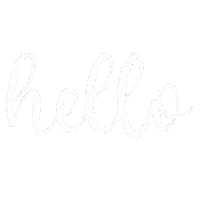 Halo Hello Sticker