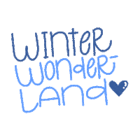 Winter Wonderland Christmas Sticker