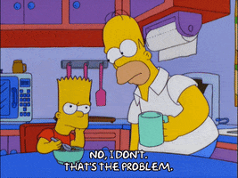 homer simpson problem GIF