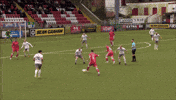 Goal Teamwork GIF by Cliftonville Football Club