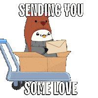 Valentines Day Love Sticker by Pudgy Penguins