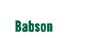 2026 Sticker by Babson College