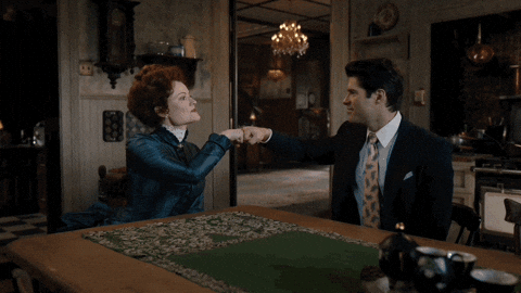 Rebecca Wisocky Fist Bump GIF by CBS
