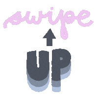 Pink Swipe Up Sticker