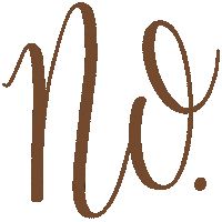Calligraphy No Sticker