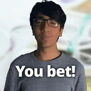You bet!