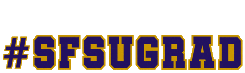 Graduation Commencement Sticker by San Francisco State University
