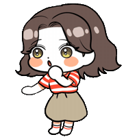 Girl Sticker
