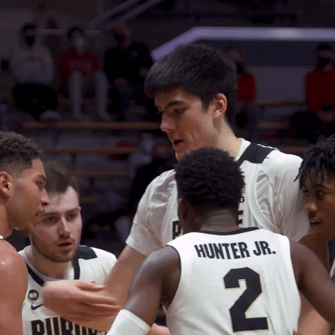 Purdue Basketball Boilermakers GIF by Purdue Sports