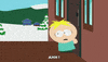 scared butters stotch GIF by South Park 
