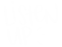 Listen Up Hello Sticker