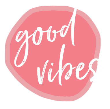 Good Vibes Pink Sticker by jane.com