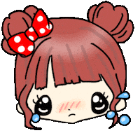 Sad Girl Sticker