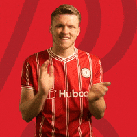 Well Done Smile GIF by Bristol City FC