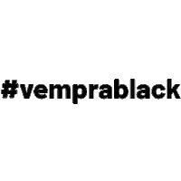 vemprablack black vem pra black black is the new black black is the new Sticker