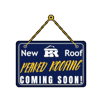 Roof Sticker by Peaked Roofing