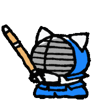 剣 Sticker by mmhn