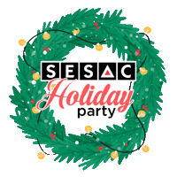 Party Christmas Sticker by SESAC