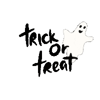 Trick Or Treat Halloween Sticker