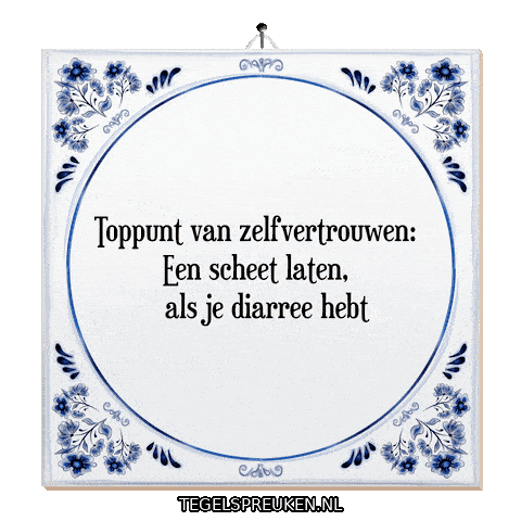 Humor Troost Sticker by Tegelspreuken.nl