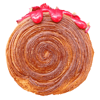 Rose Croissant Sticker by foodbabyny