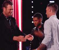 hug off! adam levine GIF by The Voice