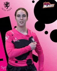 Excited Shirt GIF by Somerset County Cricket Club