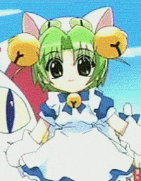 Green Hair Peace GIF