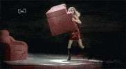 chair throw GIF