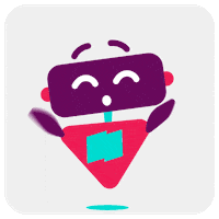 Robot Feliz GIF by YoMeAnimoyVos