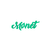 ilymonet fashion brand monet Sticker