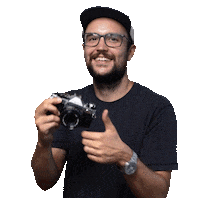 Film Camera Thumbs Up Sticker by jcpatts
