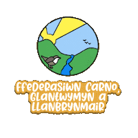 Ffederasiwn Carno Sticker