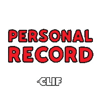 Refuel Personal Best Sticker by CLIF Bar