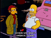 scared homer simpson GIF