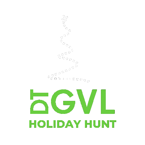 Holiday Greenville Sticker by DT GVL