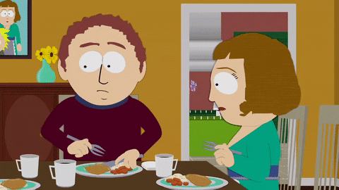 nodding having a meal GIF by South Park 